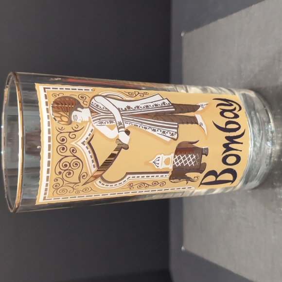 VGT,Libbey Set Of 4 International Cities High Ball/Tumbler Glass Cups. - Picture 3 of 9